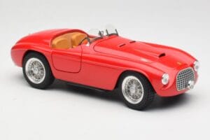 Ferrari 166 MM Punane Hot Wheels 1:18 L2989 Metall - pilt 6/8