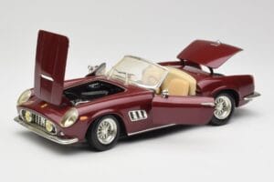 Ferrari 250 GT California Punane Hot Wheels 1:18 3401158 Metall - pilt 2/8