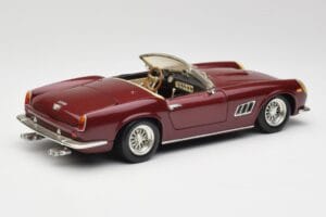 Ferrari 250 GT California Punane Hot Wheels 1:18 3401158 Metall - pilt 3/8