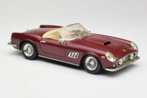 Ferrari 250 GT California Punane Hot Wheels 1:18 3401158 Metall - pilt 6/8