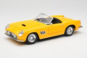 Ferrari 250 GT California Spider Kollane Hot Wheels 1:18 23905 Metall