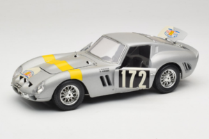 Ferrari 250 GTO #172 L. Bianchi / G. Berger Tour de France 1962 Hõbe Piiratud Väljaanne Bburago 1:18 3011-S1 Metall - pilt 2/8