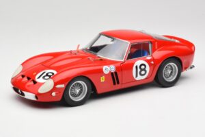 Ferrari 250 GTO #18 P. Rodriguez Daytona Continental 3 Hours Winner 1963 Kyosho 1:18 08438F Metall