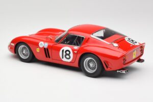 Ferrari 250 GTO #18 P. Rodriguez Daytona Continental 3 Hours Winner 1963 Kyosho 1:18 08438F Metall - pilt 7/8