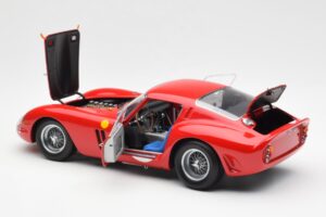 Ferrari 250 GTO #24 J. Blaton / G. Langlois 2nd 24 Hours of Le Mans 1963 Kyosho 1:18 08432C Metall - pilt 5/8