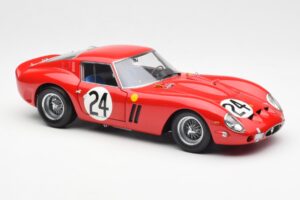 Ferrari 250 GTO #24 J. Blaton / G. Langlois 2nd 24 Hours of Le Mans 1963 Kyosho 1:18 08432C Metall - pilt 6/8