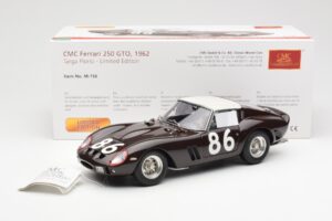 Ferrari 250 GTO #86 Targa Florio 1962 CMC 1:18 M-156 Metall - pilt 6/6