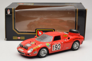 Ferrari 250 LM #192 Punane 1965 Bburago 1:18 3033-P1 Metall - pilt 8/8