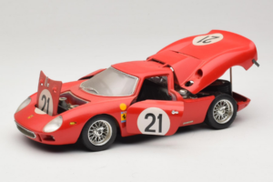 Ferrari 250 LM #21 M. Gregory / J. Rindt 24 Hours of Le Mans 1965 Bburago 1:18 3033-P2 Metall - pilt 2/8