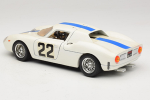 Ferrari 250 LM #22 Valge 1965 Bburago 1:18 3333-W1 Metall - pilt 7/8