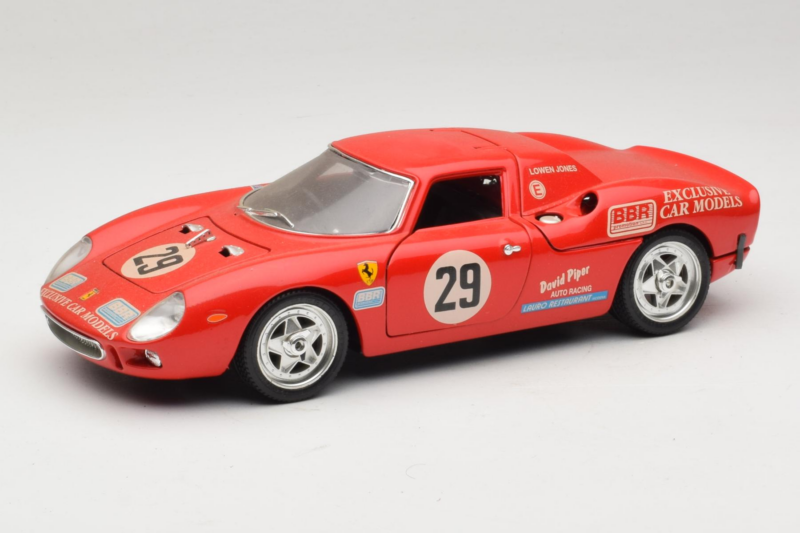 Ferrari 250 LM #29 Owens / Jones Monza 1992 Piiratud Väljaanne Bburago 1:18 3033-P3 Metall
