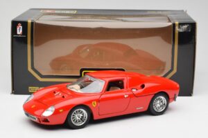 Ferrari 250 Le Mans Punane Bburago 1:18 3033 Metall - pilt 8/8