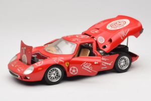 Ferrari 250 LM Punane Valge Essen Autographs Piiratud Väljaanne Bburago 1:18 3033-P4 Metall - pilt 2/8