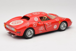 Ferrari 250 LM Punane Valge Essen Autographs Piiratud Väljaanne Bburago 1:18 3033-P4 Metall - pilt 3/8