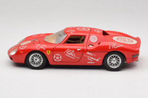 Ferrari 250 LM Punane Valge Essen Autographs Piiratud Väljaanne Bburago 1:18 3033-P4 Metall - pilt 4/8
