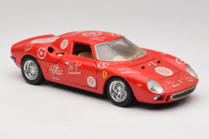 Ferrari 250 LM Punane Valge Essen Autographs Piiratud Väljaanne Bburago 1:18 3033-P4 Metall - pilt 6/8
