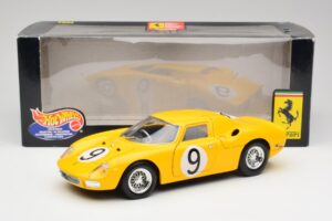 Ferrari 250 LM #21 M. Gregory / J. Rindt NART 24 Hours of Le Mans Winner 1965 Hot Wheels 1:18 25729 Metall - pilt 8/8