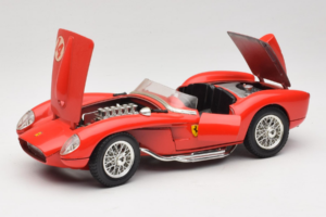 Ferrari 250 Testa Rossa #14 Punane Replacement Box 1957 Bburago 1:18 3007-R1 Metall - pilt 2/8