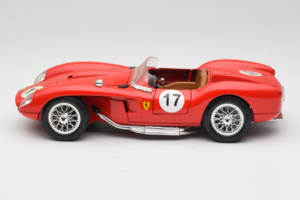 Ferrari 250 Testa Rossa #17 Punane 1957 Bburago 1:18 3007-R4 Metall - pilt 4/8