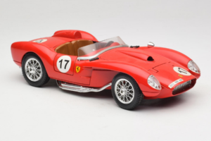 Ferrari 250 Testa Rossa #17 Punane 1957 Bburago 1:18 3007-R4 Metall - pilt 6/8