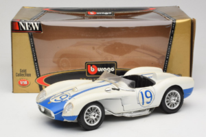 Ferrari 250 Testa Rossa #19 Valge Replacement Box 1957 Bburago 1:18 3007-R5 Metall - pilt 8/8