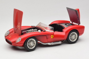Ferrari 250 Testa Rossa #4 Punane Replacement Box 1957 Bburago 1:18 3007-R6 Metall - pilt 2/8