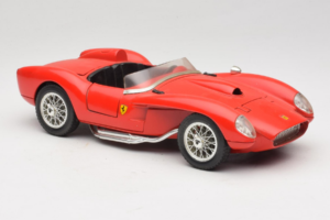 Ferrari 250 Testa Rossa Punane Replacement Box Bburago 1:18 3007-R2 Metall - pilt 6/8