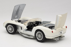 Ferrari 250 Testa Rossa Valge Replacement Box Bburago 1:18 3007-R3 Metall - pilt 5/8