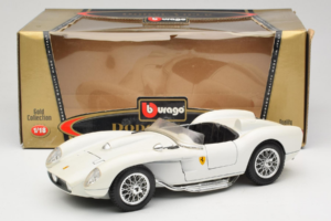 Ferrari 250 Testa Rossa Valge Replacement Box Bburago 1:18 3007-R3 Metall - pilt 8/8
