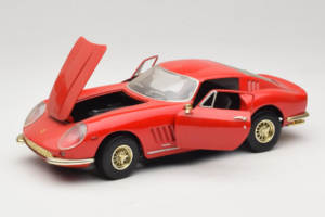 Ferrari 275 GTB/4 Punane ERTL 1:18 7493-P1 Metall - pilt 2/8