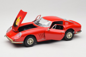 Ferrari 275 GTB/4 Punane Palmiga Mootorikattel ERTL 1:18 7483-P1 Metall - pilt 2/8