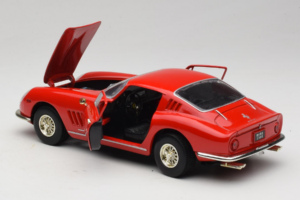 Ferrari 275 GTB/4 Punane Palmiga Mootorikattel ERTL 1:18 7483-P1 Metall - pilt 5/8