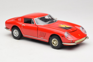 Ferrari 275 GTB/4 Punane Palmiga Mootorikattel ERTL 1:18 7483-P1 Metall - pilt 6/8