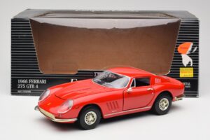 Ferrari 275 GTB/4 Rosso Corsa ERTL 1:18 7483 Metall - pilt 8/8