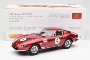 Ferrari 275 GTB/C #4 RAC Tourist Trophy 1966 CMC 1:18 M-213 Metall - pilt 6/6