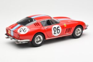 Ferrari 275 GTB Competizione #26 G. Biscaldi / A. de Bourbon Team Hugus 24 Hours of Le Mans 1966 CMC 1:18 M-199 Metall - pilt 2/6