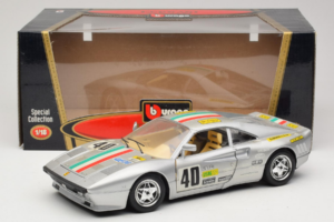 Ferrari 288 GTO #40 Hõbe 1984 Bburago 1:18 3027-S1 Metall - pilt 8/8