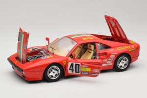 Ferrari 288 GTO Rally #40 Punane 1986 Bburago 1:18 3057-P1 Metall - pilt 2/8