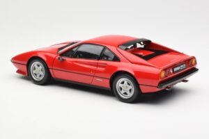 Ferrari 308 GTB Quattrovalvole Punane Kyosho 1:18 08182R Metall - pilt 7/8