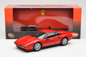 Ferrari 308 GTB Quattrovalvole Punane Kyosho 1:18 08182R Metall - pilt 8/8