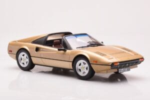 Ferrari 308 GTS Kuldne Piiratud Väljaanne Norev 1:18 187932 Metall - pilt 4/6