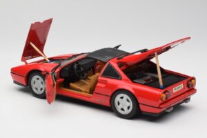 Ferrari 328 GTS Punane Anson 1:18 TY11078 Metall - pilt 5/8