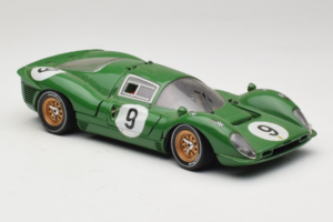 Ferrari 330 P4 #9 Roheline Spa-Francorchamps 1967 Eagles Race 1:18 41007 Metall - pilt 6/8