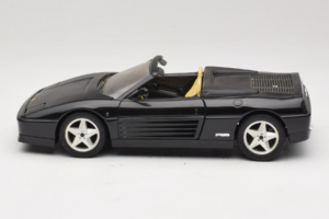 Ferrari 348 Spider Must Hõbedate Velgedega Mira 1:18 6918 Metall - pilt 4/8