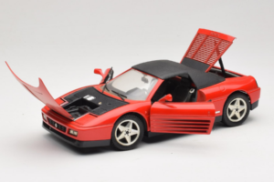 Ferrari 348 Spider Punane Mira 1:18 6180 Metall - pilt 2/8