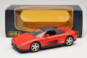 Ferrari 348 Spider Punane Mira 1:18 6180 Metall - pilt 8/8
