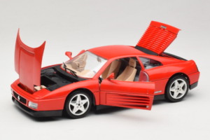 Ferrari 348 tb Punane Bburago 1:18 3039 Metall - pilt 2/8
