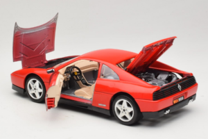 Ferrari 348 tb Punane Bburago 1:18 3039 Metall - pilt 5/8