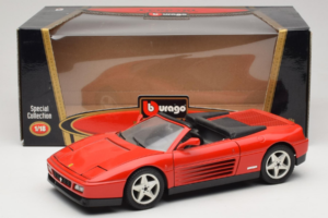 Ferrari 348 TB Punane Bburago 1:18 3039-P4 Metall - pilt 8/8