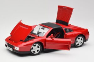Ferrari 348 TS Punane Maisto 1:18 52119 Metall - pilt 2/8